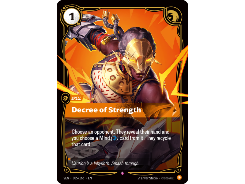 Decree of Strength