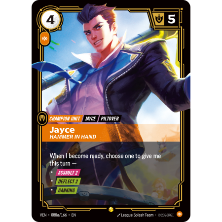 Jayce, Hammer in Hand