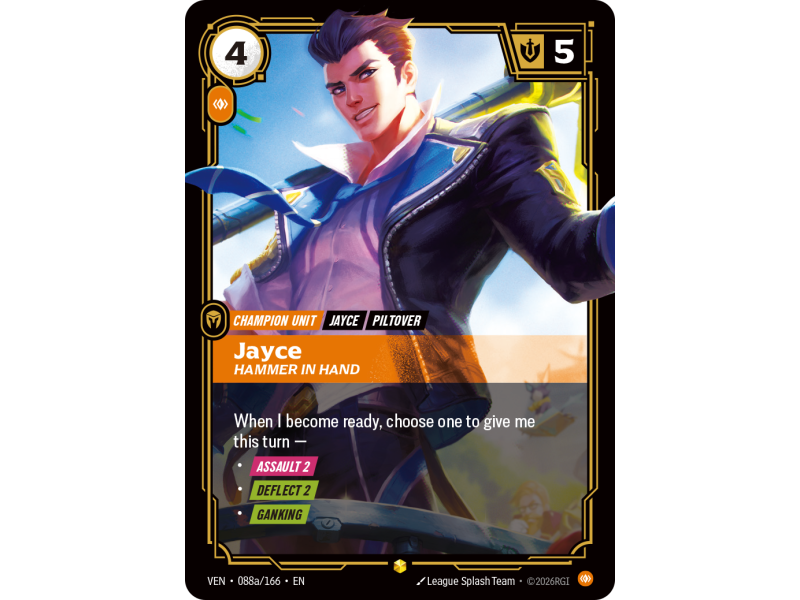 Jayce, Hammer in Hand