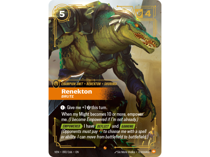 Renekton, Brute