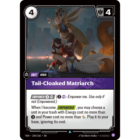 Tail-Cloaked Matriarch