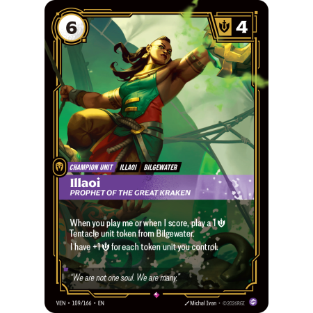 Illaoi, Prophet of the Great Kraken