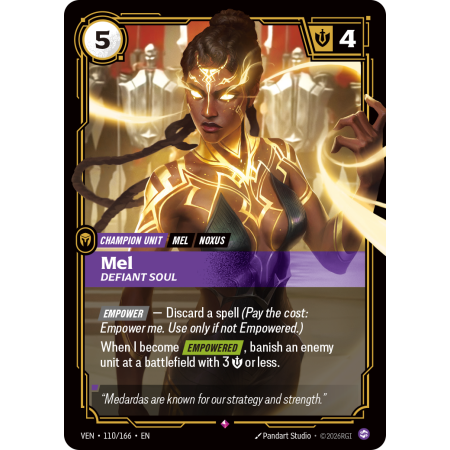 Mel, Defiant Soul