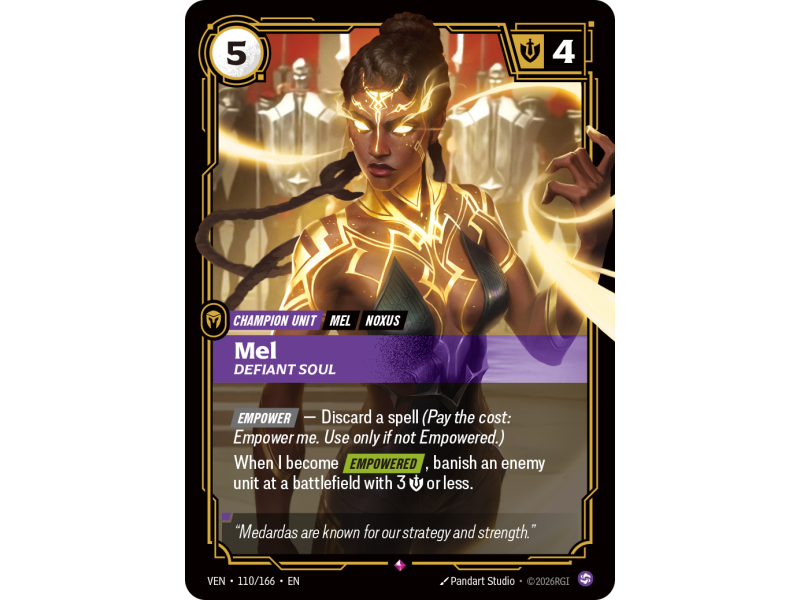 Mel, Defiant Soul