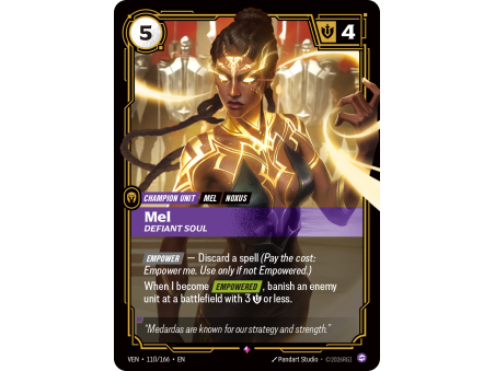 Mel, Defiant Soul