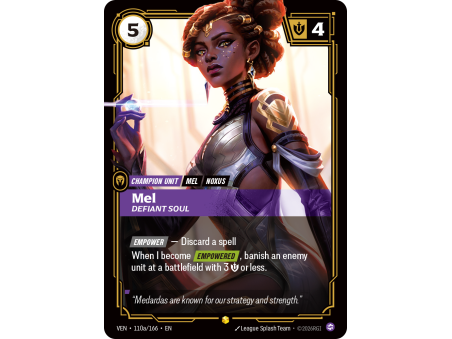 Mel, Defiant Soul