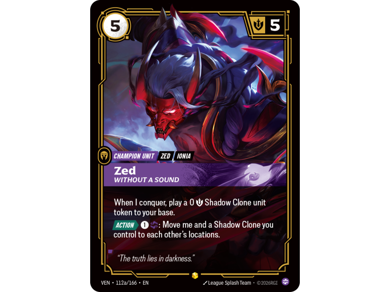 Zed, Without a Sound