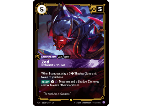 Zed, Without a Sound