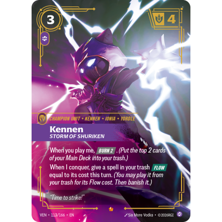 Kennen, Storm of Shuriken