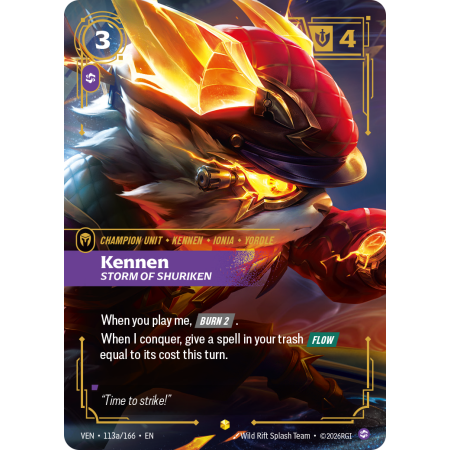 Kennen, Storm of Shuriken