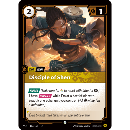 Disciple of Shen