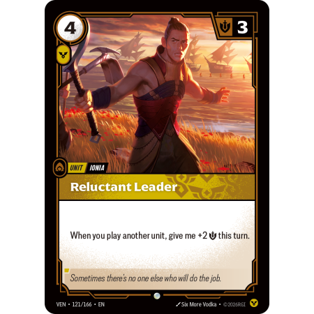 Reluctant Leader