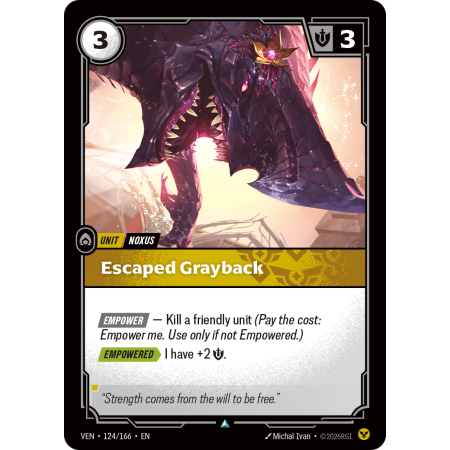 Escaped Grayback