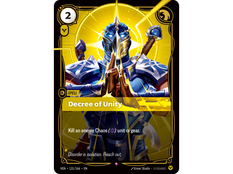 Decree of Unity