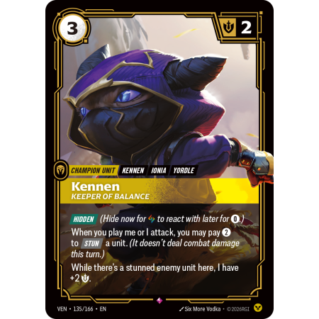 Kennen, Keeper of Balance