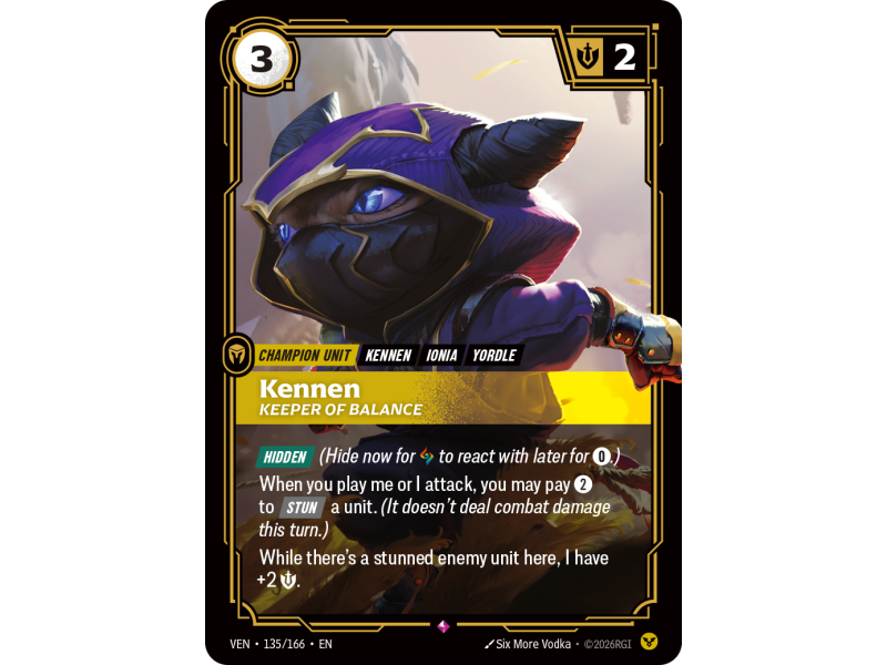 Kennen, Keeper of Balance