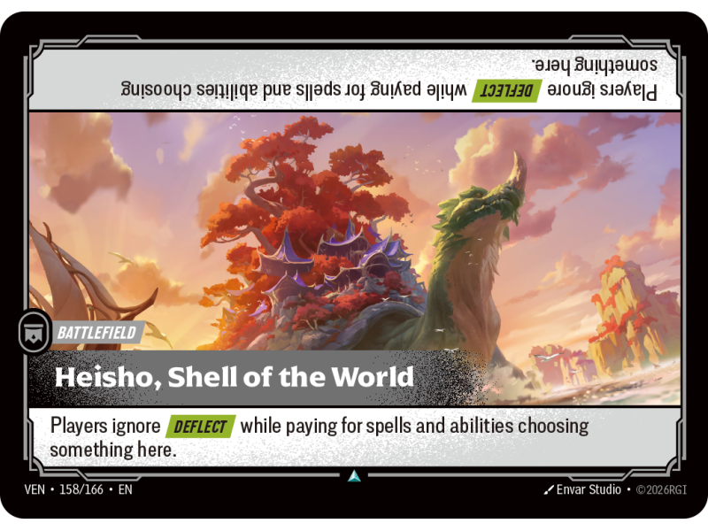 Heisho, Shell of the World