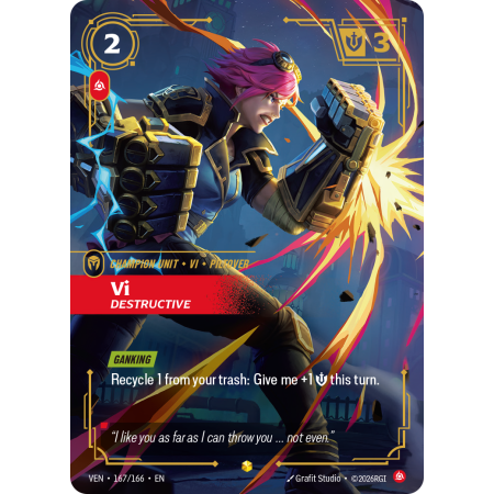 Vi, Destructive