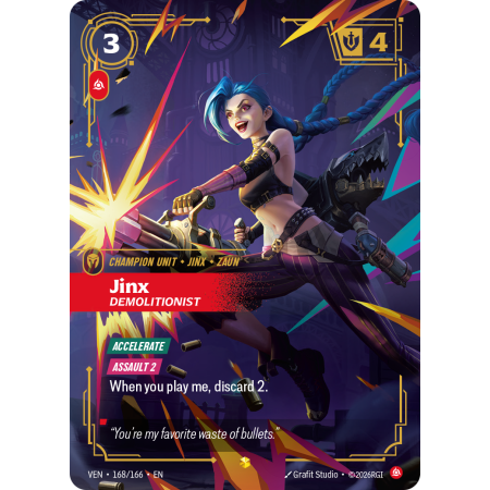 Jinx, Demolitionist