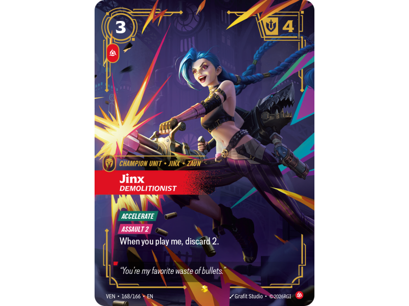 Jinx, Demolitionist