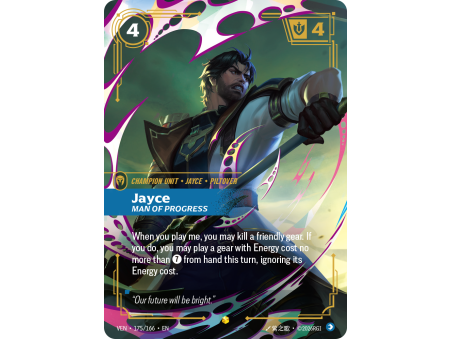 Jayce, Man of Progress