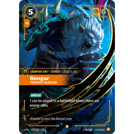 Rengar, Trophy Hunter