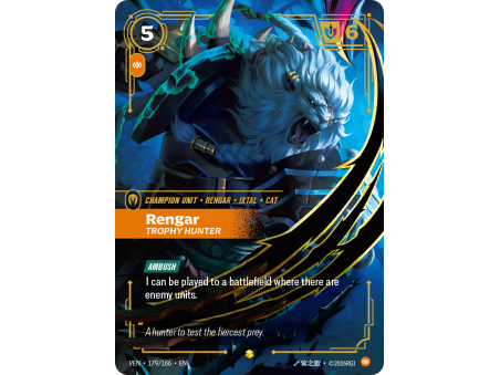 Rengar, Trophy Hunter