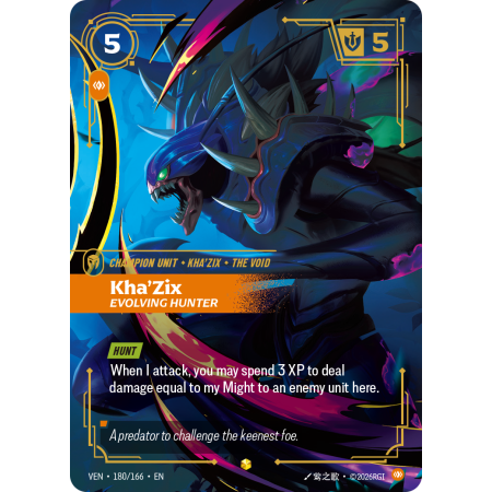 Kha'Zix, Evolving Hunter