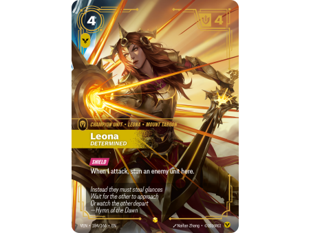 Leona, Determined