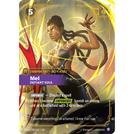 Mel, Defiant Soul