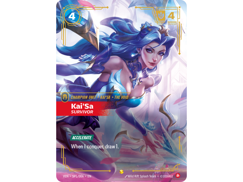 Kai'Sa, Survivor