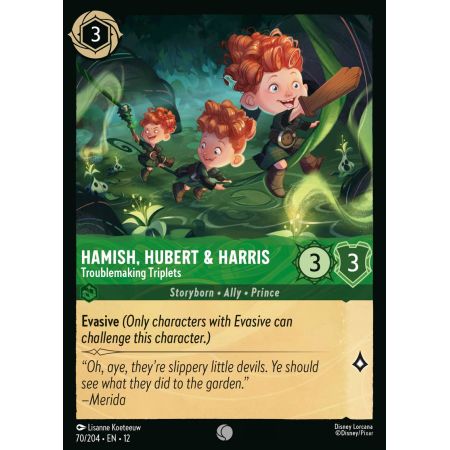 Hamish, Hubert & Harris
