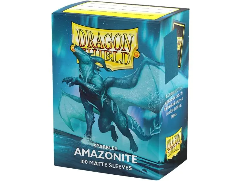 Micas Dragon Shield Standard Matte C/100 Sparkles Amazonite
