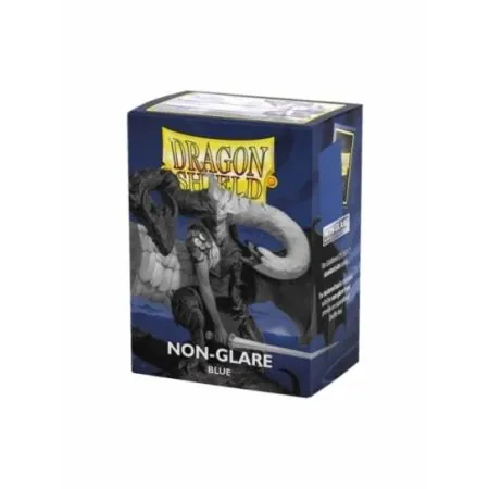 Micas Dragon Shield Standard Matte C/100 Non-Glare Blue
