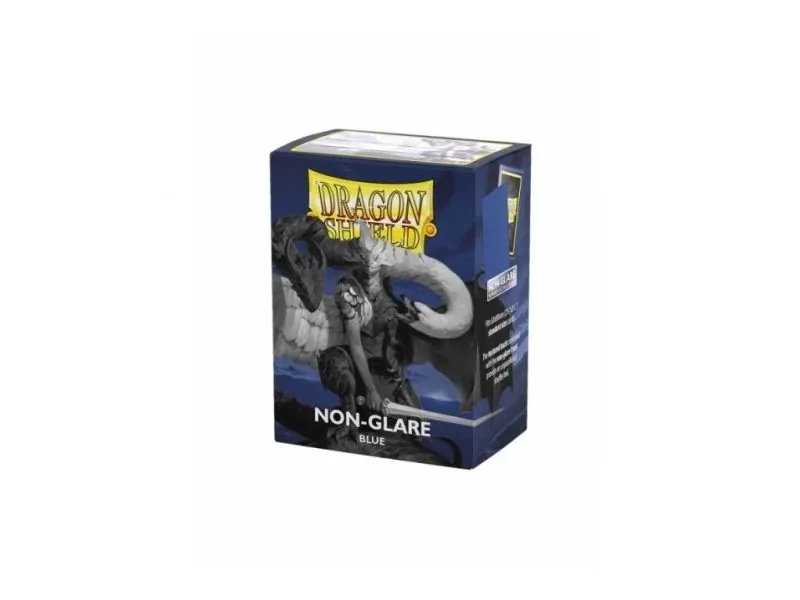 Micas Dragon Shield Standard Matte C/100 Non-Glare Blue
