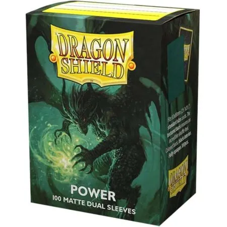 Micas Dragon Shield Standard DUAL Matte C/100 Green/Power