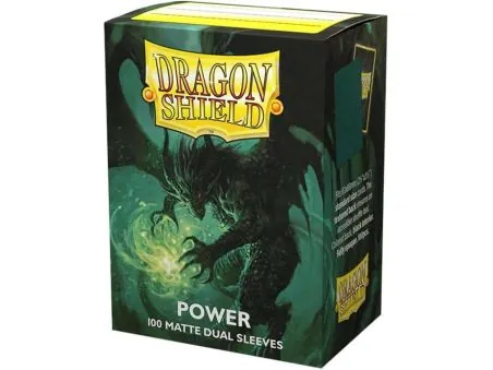 Micas Dragon Shield Standard DUAL Matte C/100 Green/Power