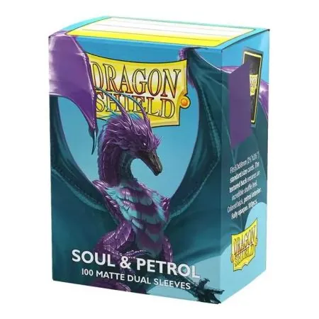 Micas Dragon Shield Standard DUAL Matte C/100 Soul & Petrol