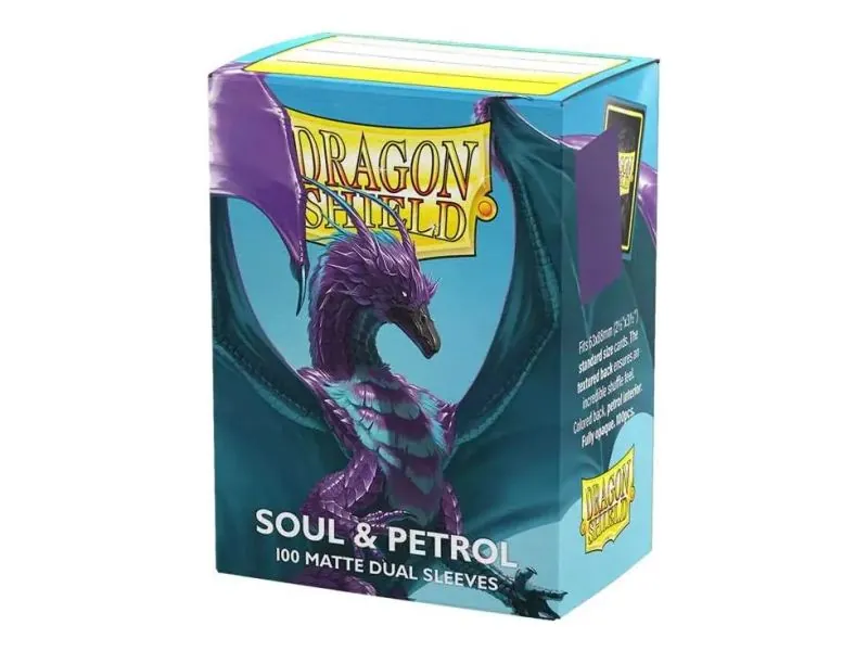 Micas Dragon Shield Standard DUAL Matte C/100 Soul & Petrol