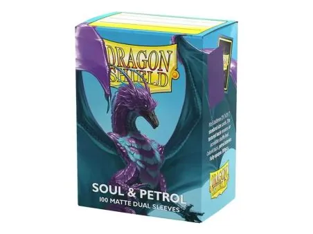 Micas Dragon Shield Standard DUAL Matte C/100 Soul & Petrol