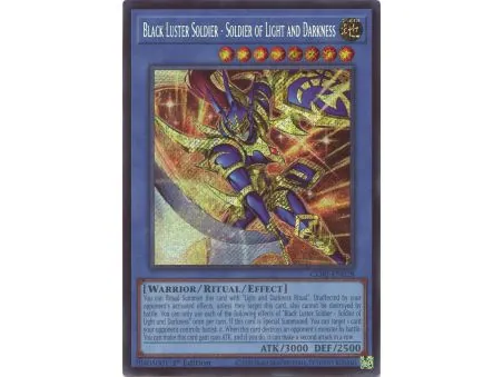 Black Luster Soldier - Soldier of Light and Darkness (Secret Rare)