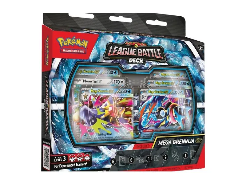 PREVENTA Mega Greninja EX League Battle Deck